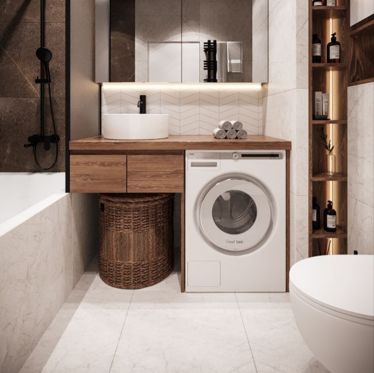 Woody Washer Vanity Unit